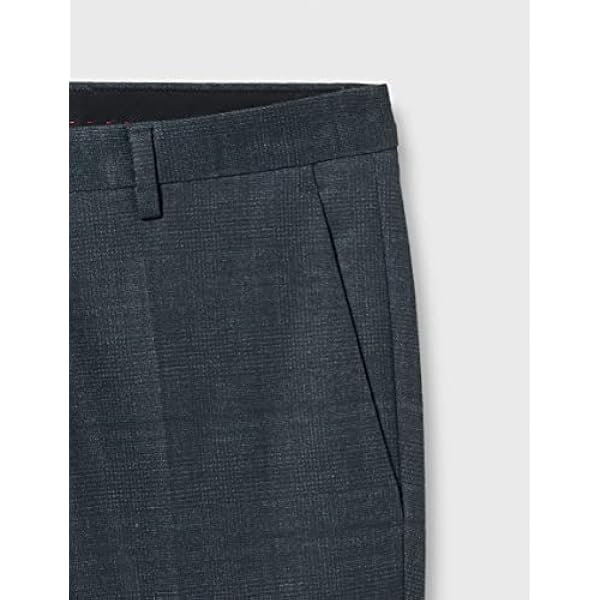 HUGO - Arti/Hesten231v1j, Traje para Hombre, Gris Oscuro, 46 EU